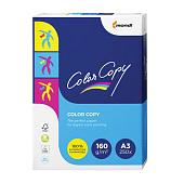 Бумага COLOR COPY, А3, 160 г/м2, 250 л., для полноцветной лазерной печати, А++, Австрия, 161% (CIE), A3-7268