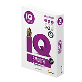 Бумага IQ SELECTION SMOOTH, А4, 90 г/м2, 500 л., для струйной и лазерной печати, А+, Австрия, 169% (CIE)