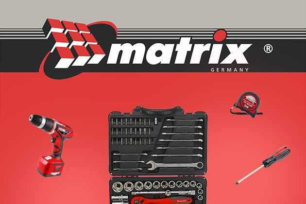 Расширение ассортимента столярно-слесарного инструмента MATRIX