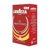 Кофе молотый LAVAZZA (Лавацца) "Mattino", натуральный, 250 г, вакуумная упаковка, 3201