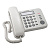 Телефон PANASONIC KX-TS2352RUW, белый, память 3 номера, повторный набор, тональный/импульсный режим, индикатор вызова