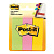 Закладки самоклеящиеся POST-IT Professional, бумажные, 22,2 мм, 3 цвета х 100 шт., 671-3