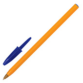 Ручка шариковая BIC "Orange", корпус оранжевый, узел 0,8 мм, линия письма 0,3 мм, синяя, 8099221