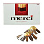 Конфеты шоколадные MERCI (Мерси), ассорти, 400 г, картонная коробка, 014419-95/61