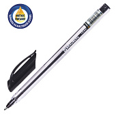 Ручка шариковая масляная BRAUBERG "Extra Glide", трехгранная, узел 1 мм, линия 0,5 мм, черная, 142135