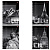 Тетрадь 80 л., А4 HATBER, спираль, клетка, выборочный лак, "City Collection" ("Города"), 80Т4влВ1сп, T51177