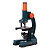 Микроскоп детский LEVENHUK LabZZ M2, 100-900 кратный, монокулярный, 3 объектива, 69740