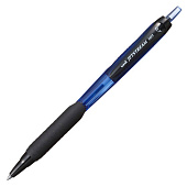 Ручка шариковая масляная автоматическая UNI (Япония) "JetStream", узел 0,7 мм, линия 0,35 мм, синяя, SXN-101-07 BLUE