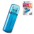 Флэш-диск 16 GB, SILICON POWER Helios 101, USB 2.0, металлический корпус, голубой, SP16GBUF2101V1B