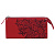 Портмоне женское BEFLER "Гипюр", натуральная кожа, молния, тиснение, 190х105 мм, красное, PJ.158.-1