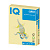 Бумага IQ (АйКью) color, А3, 160 г/м2, 250 л., пастель желтая, YE23