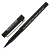 Ручка-роллер PENTEL (Япония) "Document Pen", корпус черный, узел 0,5 мм, линия 0,25 мм, синяя, MR205-C