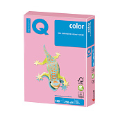 Бумага IQ (АйКью) color, А4, 160 г/м2, 250 л., пастель розовая, PI25
