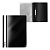 Скоросшиватель пластиковый ERICH KRAUSE "Diamond Total Black", A4, черный, до 130 листов, 0.18 мм, 54845