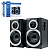 Колонки компьютерные SVEN SPS-619, 2.0, 2х10 W, двухполосные, разъем для наушников, регулятор громкости и тембра, деревянные, SV-011277
