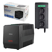 Стабилизатор напряжения APC Line-R LS1000-RS, 1000 ВА (500 Вт), 3 розетки, входное напряжение 180-280 В