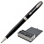 Ручка шариковая PARKER "Sonnet Lacquer CT", корпус черный лак, латунь, палладиевое покрытие деталей, черная, 1931502