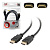 Кабель HDMI, 1,8 м, GEMBIRD, M-M, экранированный, для передачи цифрового аудио-видео, CC-HDMI4-6