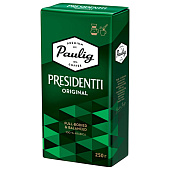 Кофе молотый PAULIG (Паулиг) "President", натуральный, 250 г, вакуумная упаковка, 14067/16331