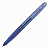 Ручка шариковая масляная автоматическая PILOT "Super Grip G", узел 0,7 мм, линия 0,22 мм, упор, синяя, BPGG-8R-F-L