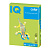 Бумага IQ (АйКью) color, А4, 160 г/м2, 250 л., интенсив зеленая липа, LG46