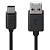 Кабель USB 2.0 AM-TypeC, 1 м, RED LINE, для подключения портативных устройств и периферии, черный, УТ000010553