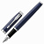 Ручка перьевая PARKER "IM Core Matte Blue CT", темно-синий матовый лак, латунь, хром, синяя, 1931647