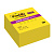 Блок самоклеящийся (стикер) POST-IT Super Sticky, 76х76 мм, 350 л., неоновый желтый, 2028-S