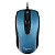 Мышь проводная бесшумная GEMBIRD MOP-405-B, USB, 2 кнопки+1 колесо-кнопка, оптическая, металлик синяя