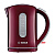 Чайник BOSCH TWK7604, 1,7 л, 2200 Вт, закрытый нагревательный элемент, пластик, красный