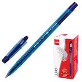 Ручка шариковая масляная CELLO "Slimo", корпус тонированный синий, узел 1 мм, линия 0,8 мм, синяя, 305089020