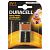 Батарейка DURACELL Basic, 6LR61 (КРОНА), Alkaline, 1 шт., в блистере, 9 В