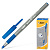 Ручка шариковая BIC "Round Stic Exact", корпус серый, узел 0,8 мм, линия 0,3 мм, резиновый упор, синяя, 918543