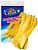 Перчатки хозяйственные латексные DR.CLEAN (Доктор Клин), без х/б напыления, размер S (маленький)