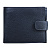 Портмоне мужское BEFLER "Грейд", натуральная кожа, на кнопке, 125х95 мм, синее, РМ.39.-9
