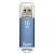 Флэш-диск 16 GB, SMARTBUY V-Cut, USB 2.0, синий, SB16GBVC-B
