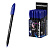 Ручка шариковая ERICH KRAUSE "U-108 Black Edition Stick 1.0, Ultra Glide Technology", цвет чернил синий, 46777