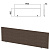 Экран-перегородка "Канц" 1400х16х400 мм, цвет венге (КОМПЛЕКТ)