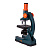 Микроскоп детский LEVENHUK LabZZ M1, 100-300 кратный, монокулярный, 3 объектива, 69739