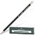 Карандаш чернографитный FABER-CASTELL, 1 шт., «1112», НВ, с ластиком, корпус черный, 111200