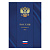 Блокнот БОЛЬШОЙ ФОРМАТ (205х290 мм) А4, 80 л., твердый переплет, клетка, блок 5 цветов, HATBER, "Россия", 80ББ4лофВ1