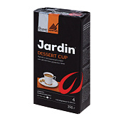 Кофе молотый JARDIN (Жардин) "Dessert Cup", натуральный, 250 г, вакуумная упаковка, 0549-26