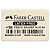 Ластик FABER-CASTELL «Latex-Free», 37×25×7 мм, белый, прямоугольный, 184140