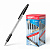 Ручка шариковая с грипом ERICH KRAUSE "R-301 Classic Stick&Grip", ЧЕРНАЯ, узел 0.5 мм, 39528
