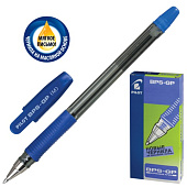 Ручка шариковая масляная PILOT "BPS-GP", корпус прозрачный, узел 1 мм, линия 0,4 мм, синяя, BPS-GP-M