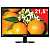 Монитор PHILIPS 223V5LSB/00, 21,5" (55 см), 1920x1080, 16:9, TN+film, 5 мс, 250 cd, VGA, DVI, черный