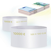 Бандероли кольцевые, комплект 500 шт., номинал 100 евро