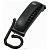Телефон RITMIX RT-007 black, световая индикация звонка, мелодия удержания, черный, 15118345