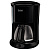 Кофеварка капельная TEFAL CM261838, 1000 Вт, объем 1,25 л, пластик, черная