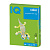 Бумага IQ (АйКью) color, А4, 120 г/м2, 250 л., интенсив ярко-зеленая, MA42